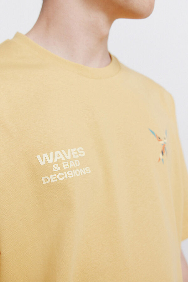 Springfield Waves T-shirt printed