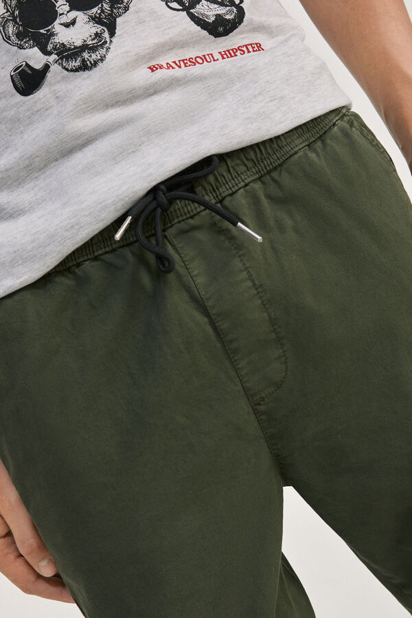 Springfield Multi-pocket trousers dark gray