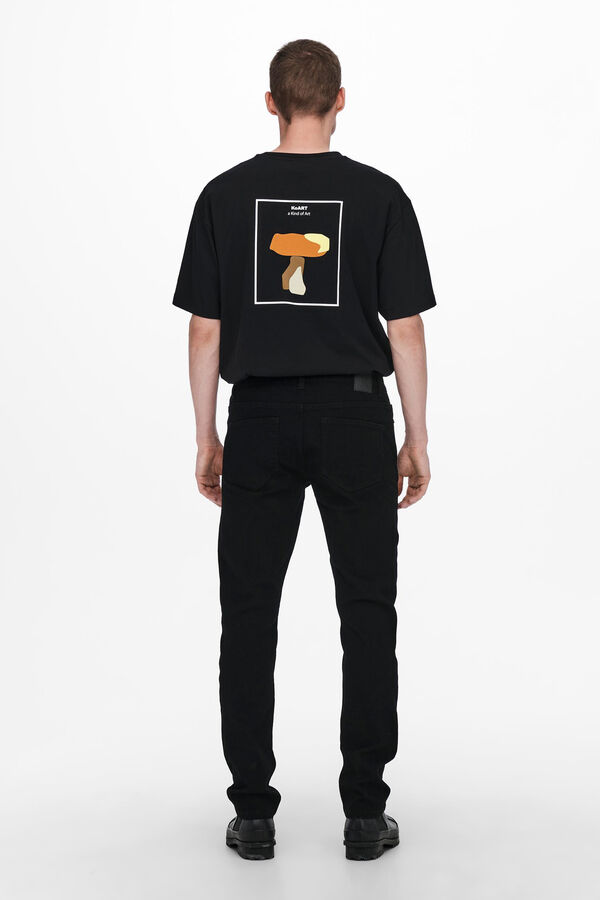 Only & Sons Slim fit jeans black black