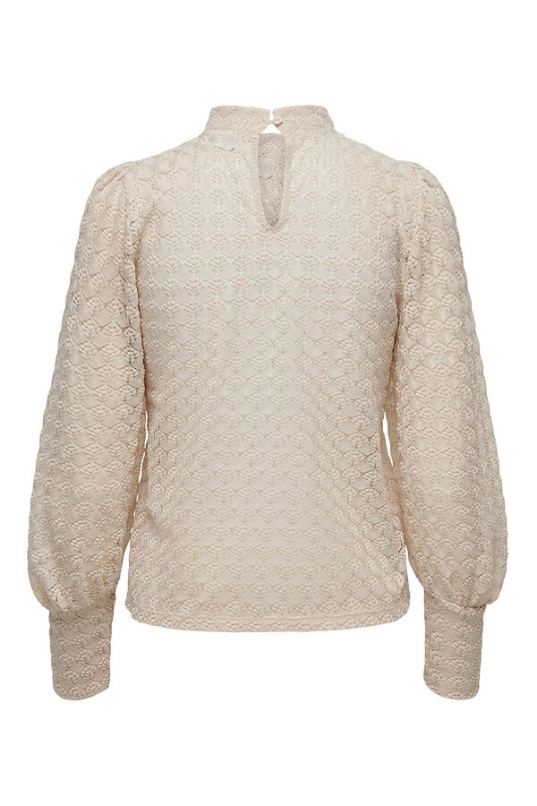 JDY Lace blouse grey