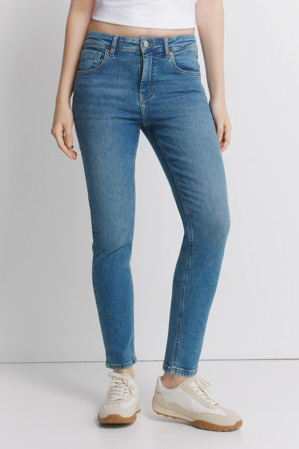 Springfield Push-up jeans blue