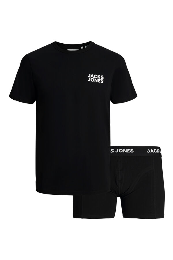 Springfield Pyjamas T-shirt + boxers gift box noir
