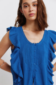 Springfield Romantic ruffle blouse