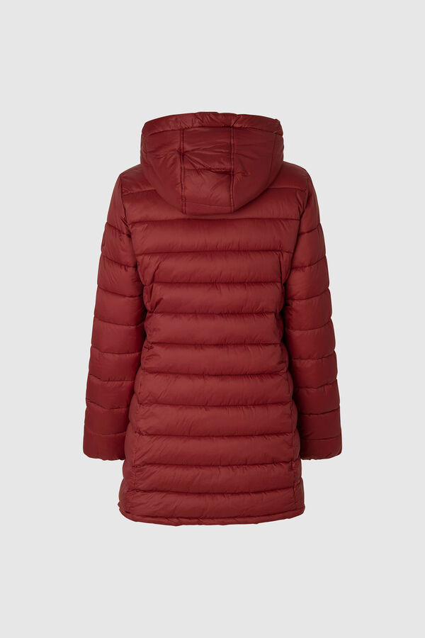 Springfield Nylon puffer jacket red