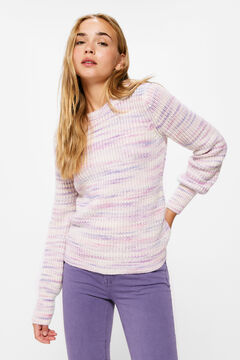Springfield Pull structure Space Dye violet