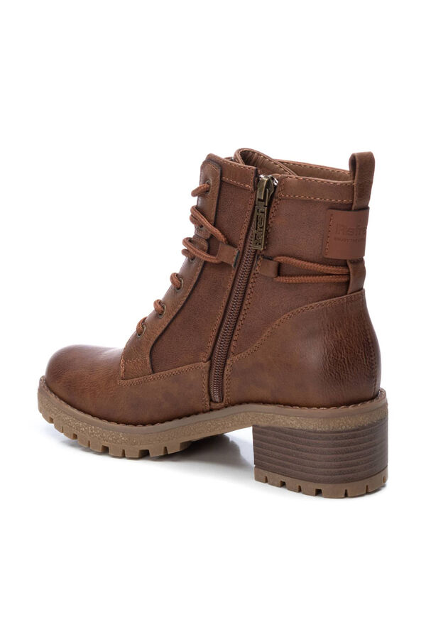 Refresh Lace-up heeled boot mink