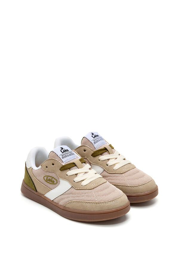 Lois Puffer breathable sneaker beige