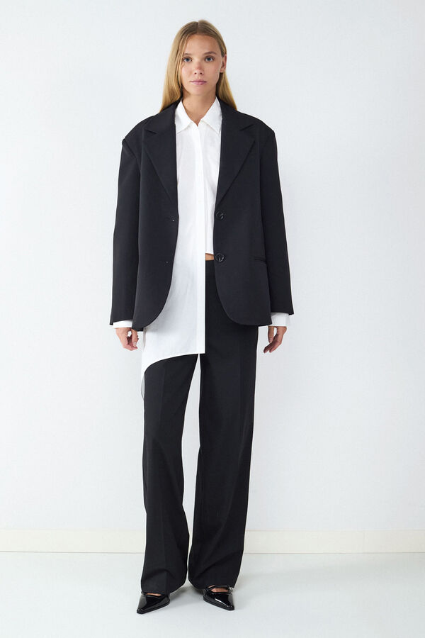 Balmohk Blazer oversized preto