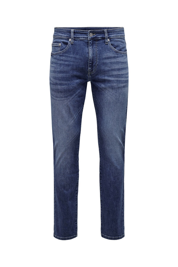 Springfield Jeans corte ajustado azulado