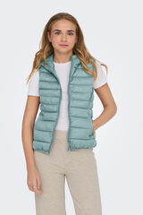 Only Colete meia temporada azul