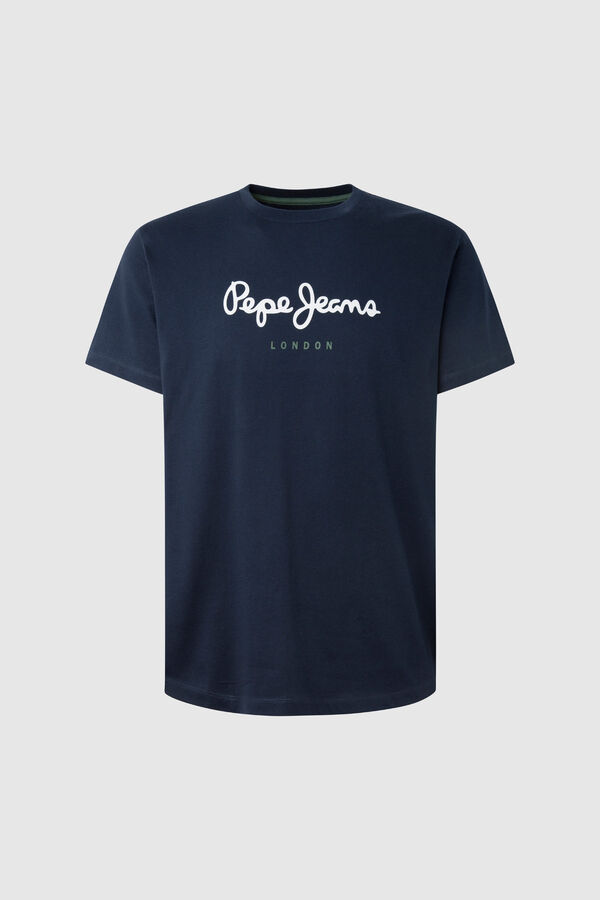 Pepe Jeans Camiseta manga corta logo azul