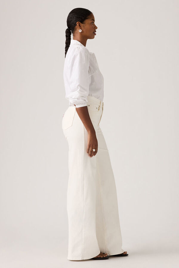 Levi's 728&trade;High Rise Wide Leg Pants  white
