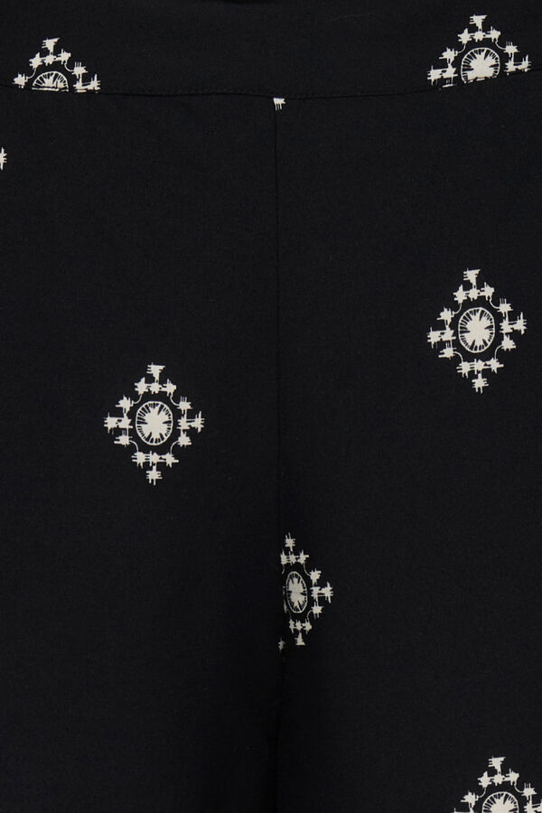 JDY Pantal&oacute;n largo ancho negro