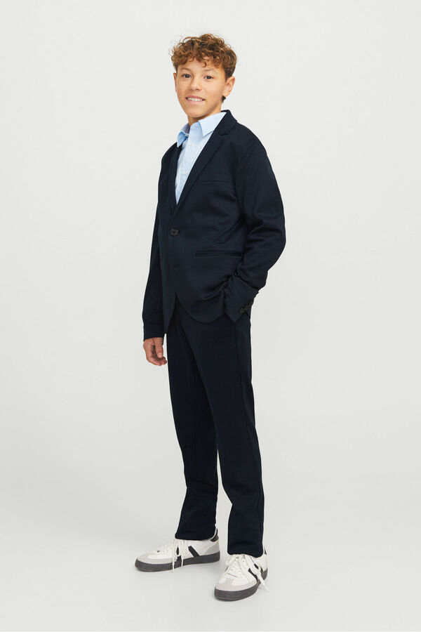 Jack & Jones Junior Pantalón de traje niño azul