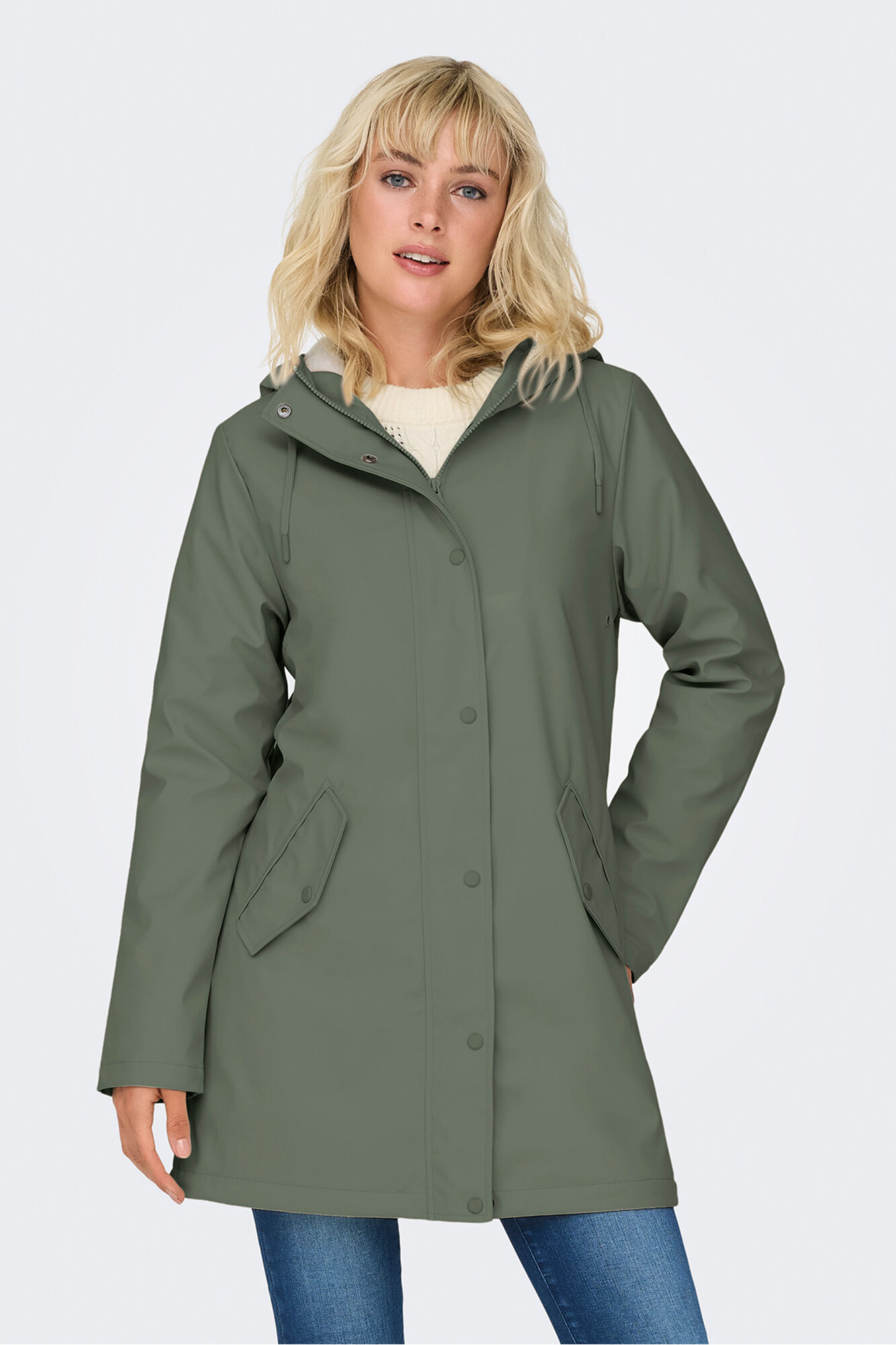 Only Chubasquero con forro polar