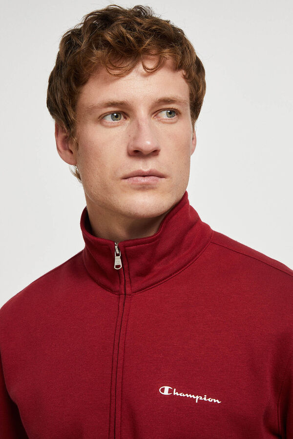 Springfield Cotton Tracksuit deep red