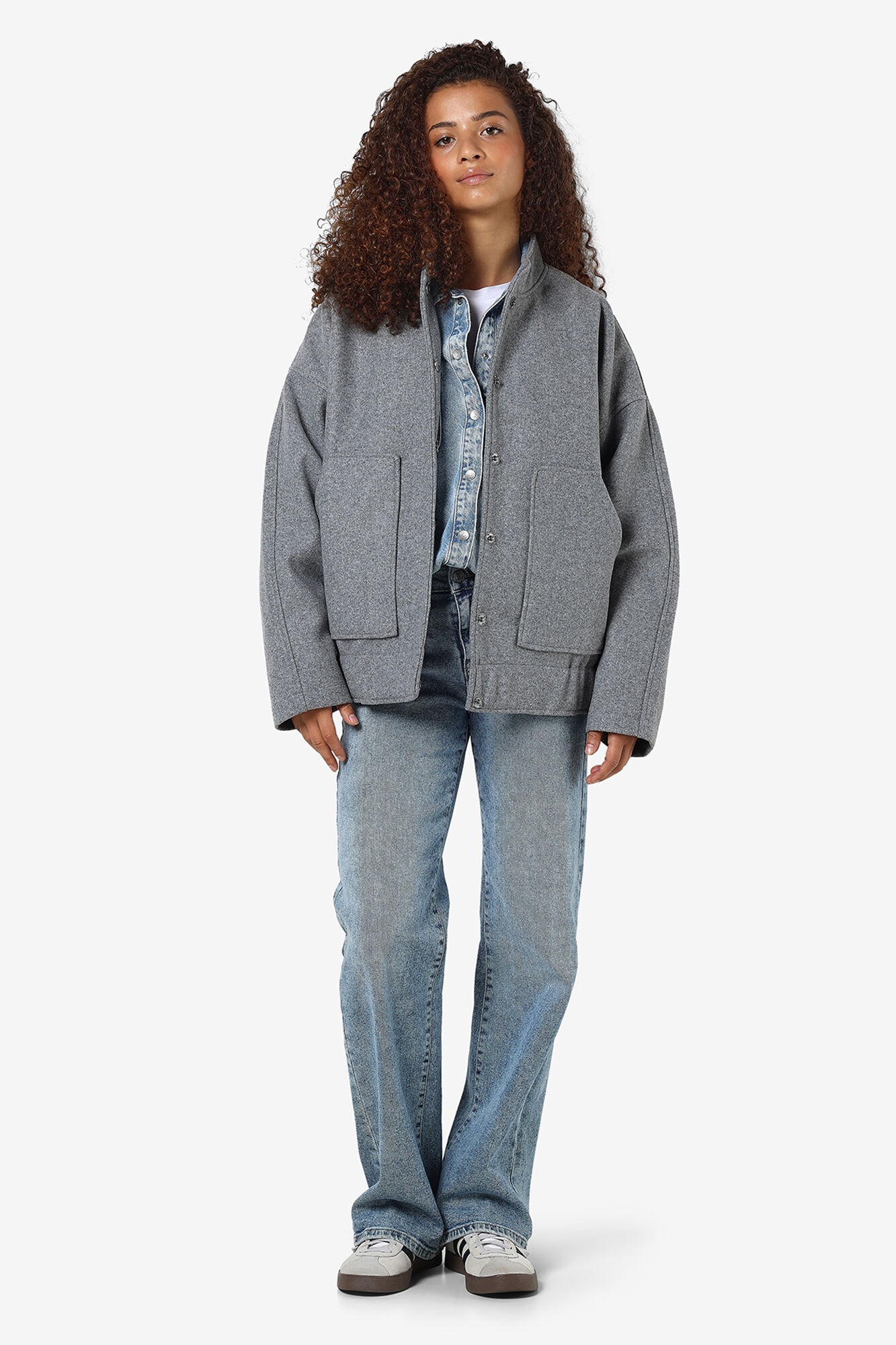 Noisy May Jaqueta de tecido leve