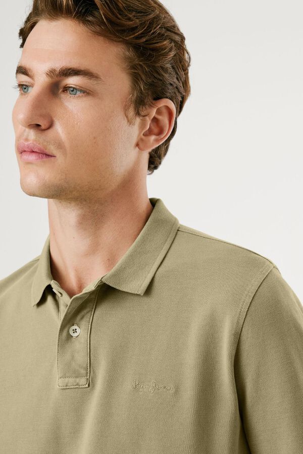 Pepe Jeans Slim Fit Pique Polo Print