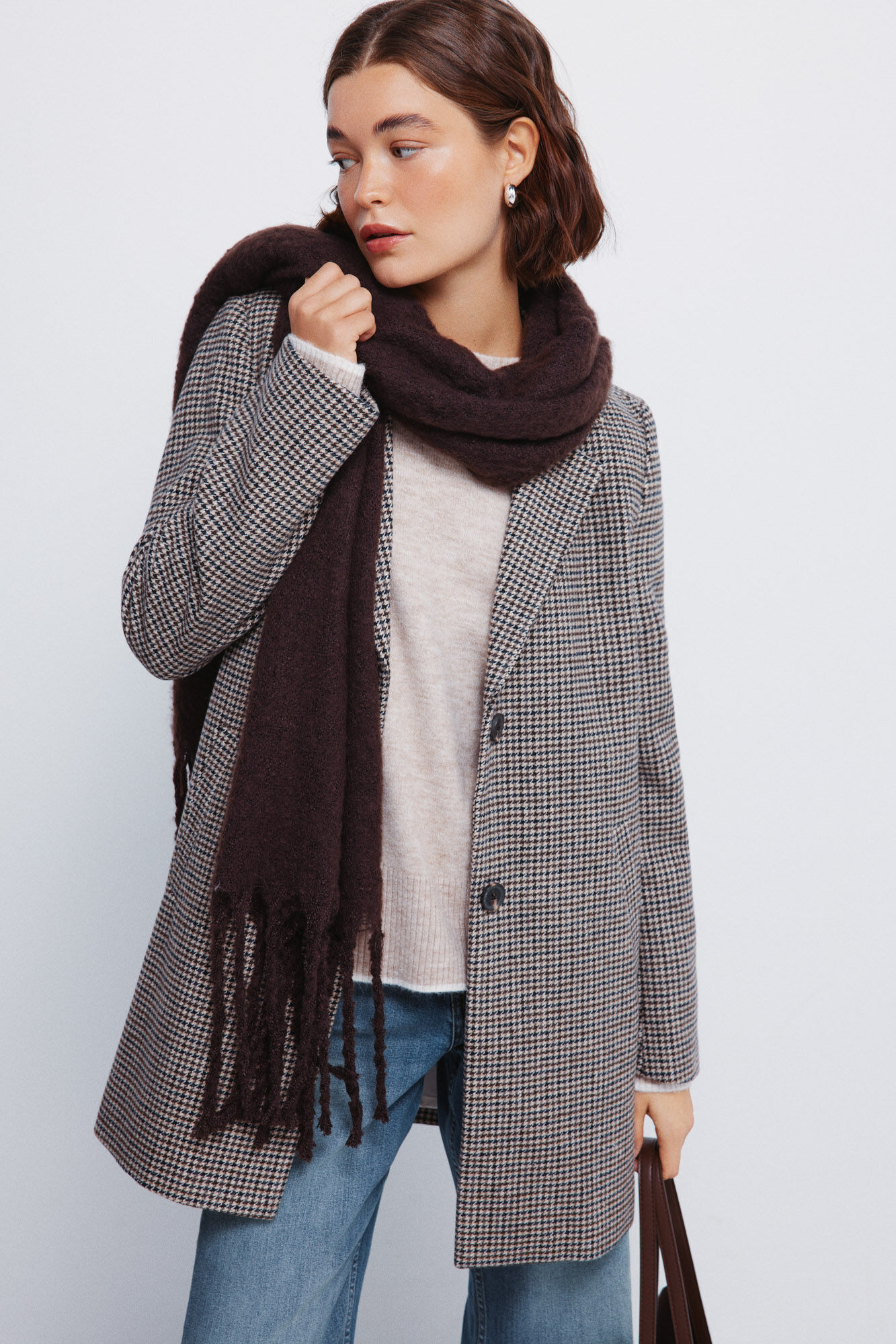 Springfield Bufanda lisa tacto suave