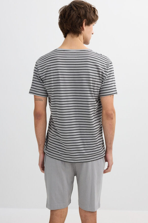 Inside Short pyjamas set grey