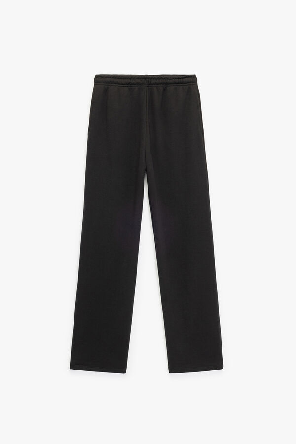 Koton Pantal&oacute;n deportivo de pernera ancha negro