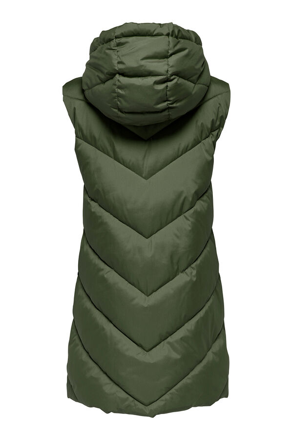 Springfield Quilted gilet zelena