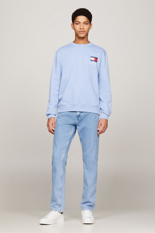 Springfield Sweatshirt de homem Tommy Jeans azul