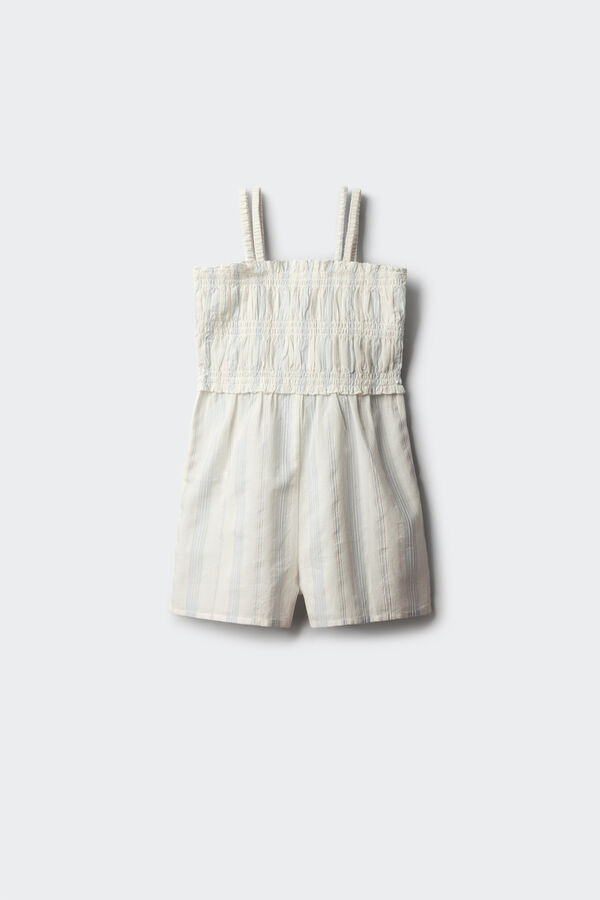 Springfield Kids Peto lurex ni&ntilde;a marfil