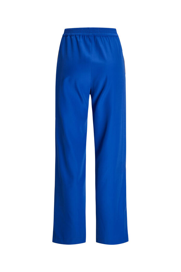 Springfield Pantalón fit regular azul medio