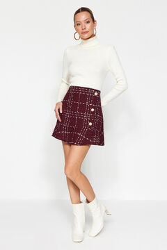 Trendyol Minifalda con bajo de volantes