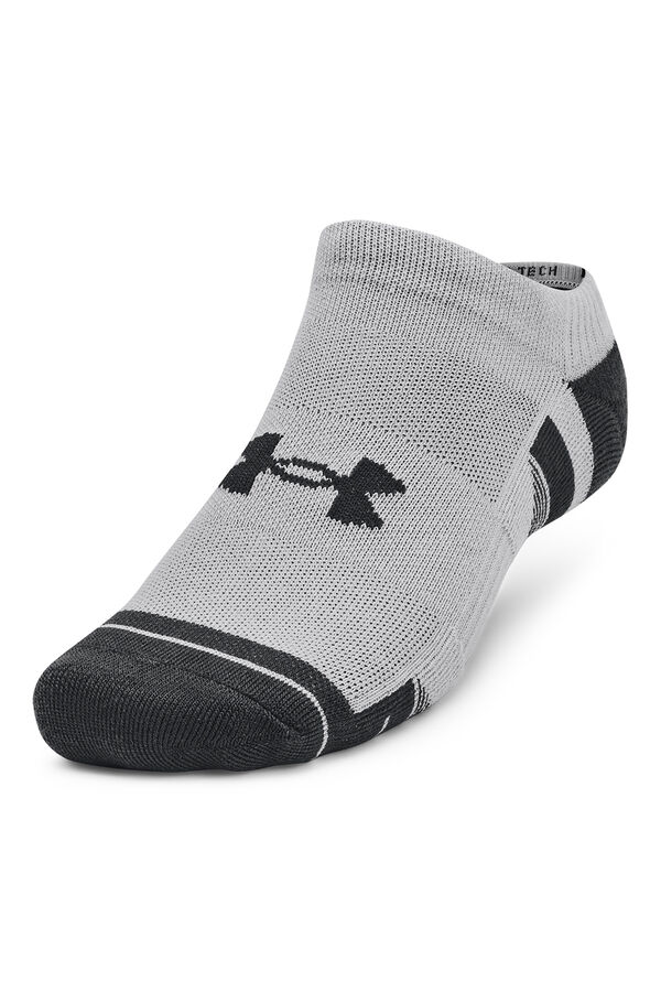Under Armour Technical fabric no-show socks grey