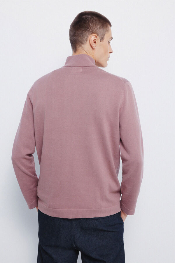 Springfield Milano zip fastening jumper pink