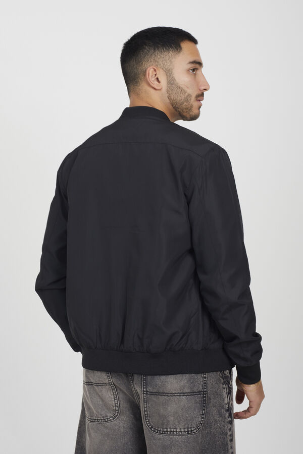 Brave Soul Bomber jacket black