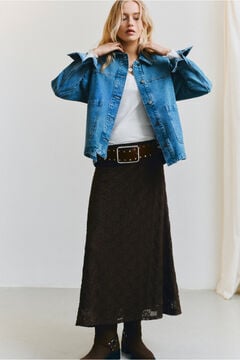 Springfield Midi structured skirt