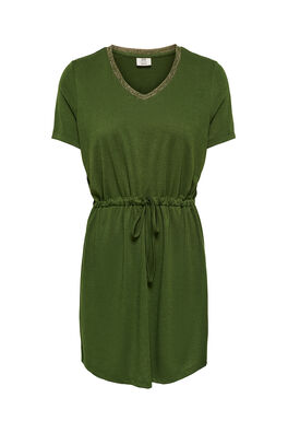 Vestido corto lurex