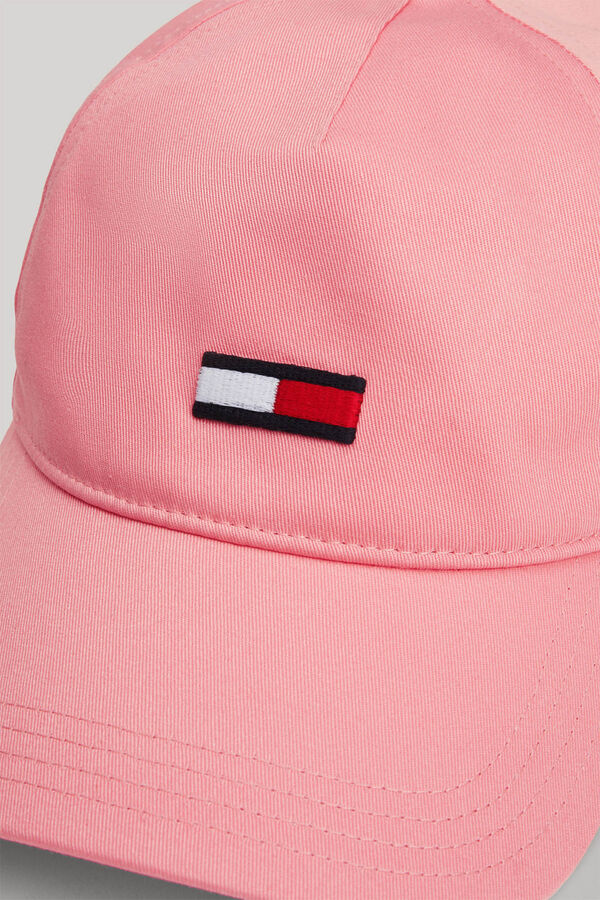 Springfield Pink Tommy Jeans organic cotton cap red