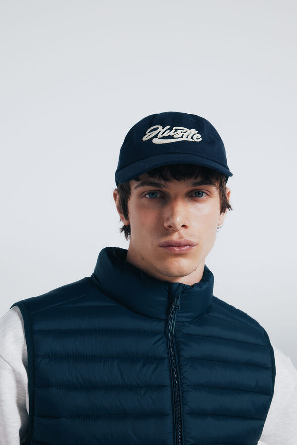 Springfield Colete acolchoado azul