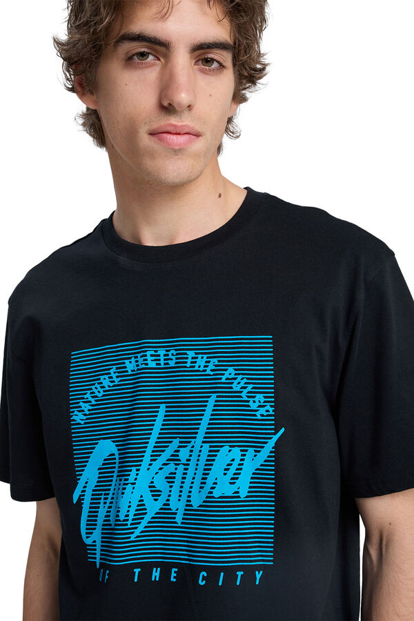 Quiksilver Short-sleeved T-shirt black