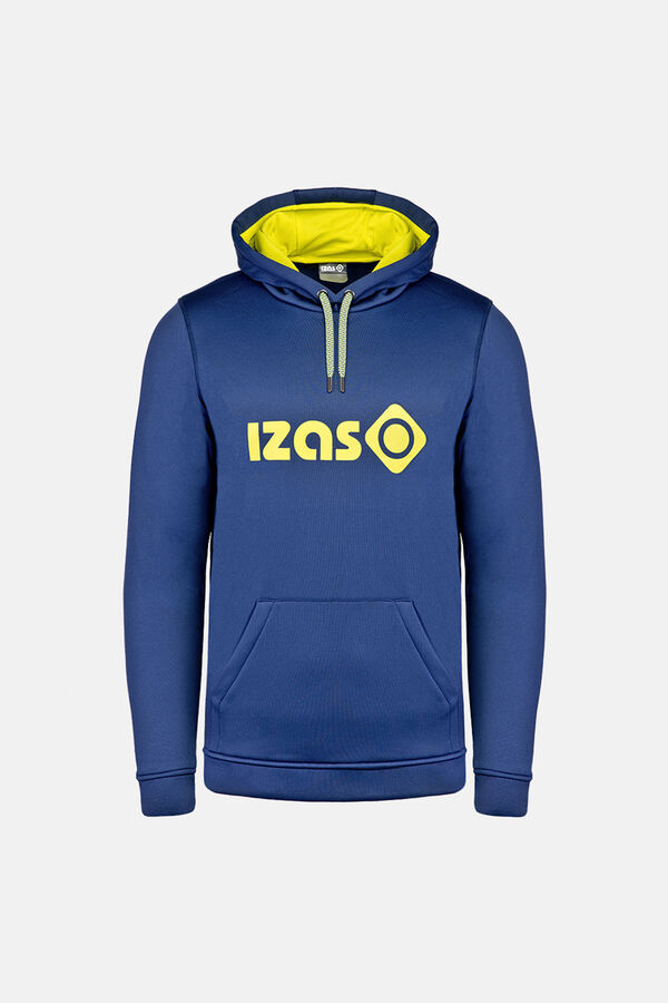 Izas Sweatshirt with hood blue