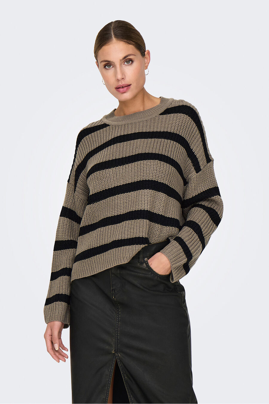 Jersey cuello redondo