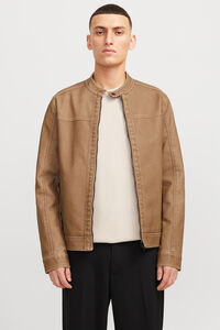 Jack & Jones Jacke in Leder