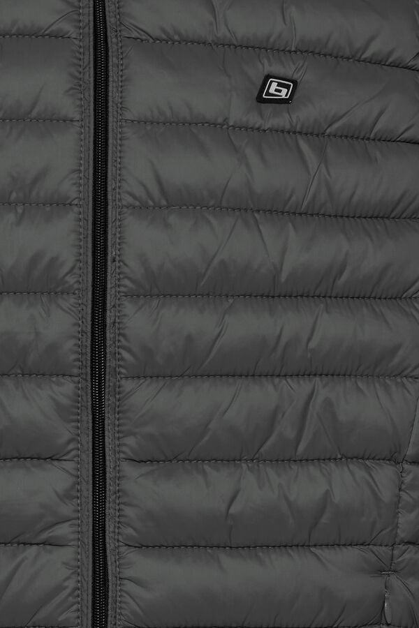 Blend Chaleco Puffer gris