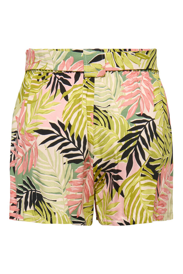 Only Shorts con lazada estampado