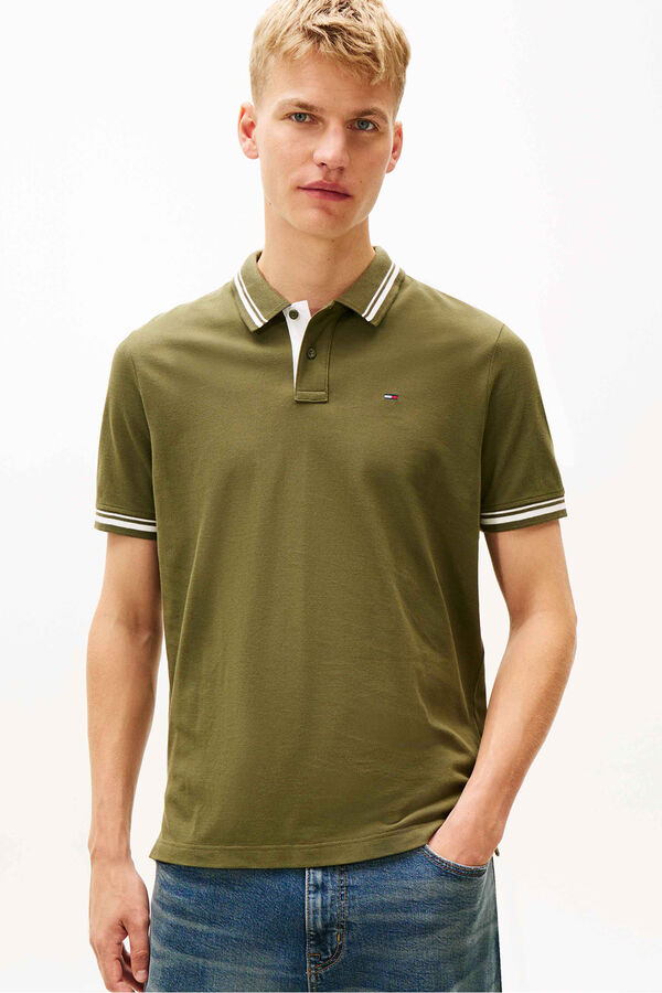 Tommy Jeans Regular fit polo shirt printed
