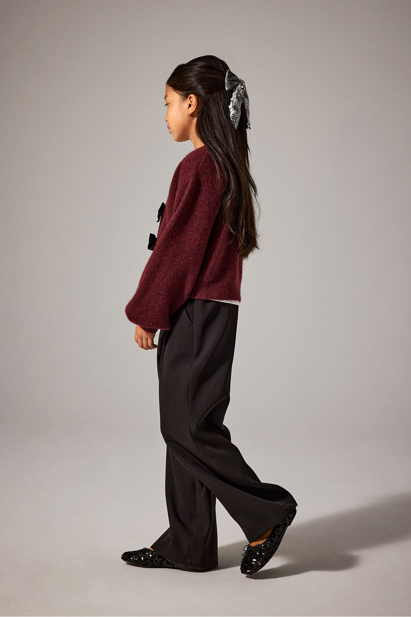 Name It Cardigan de la&ccedil;o para menina