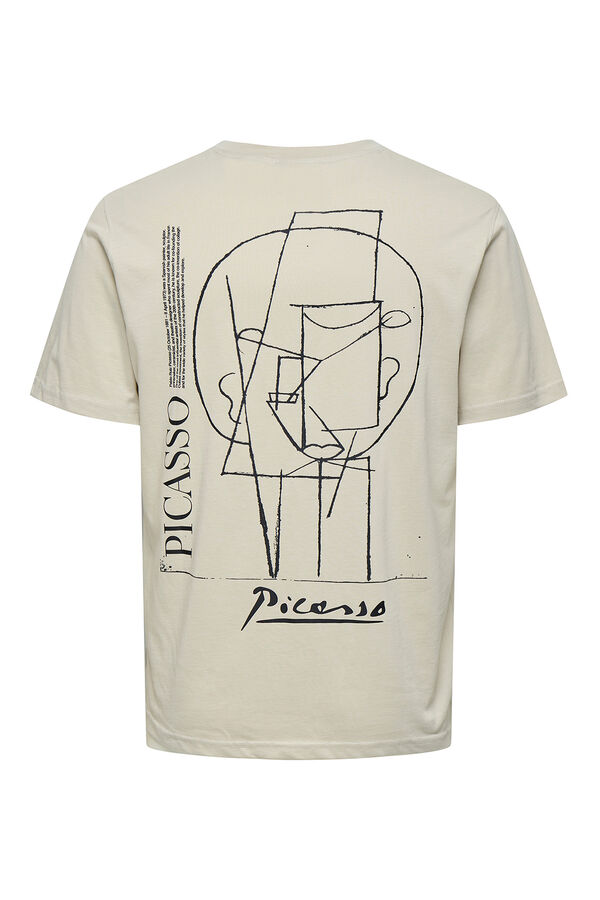 Only & Sons Picasso T-shirt Siva