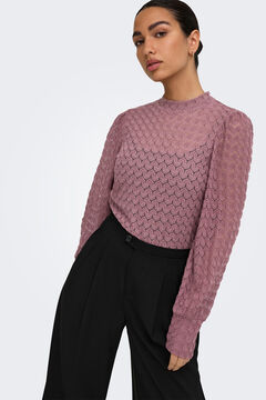 JDY Blusa de encaje