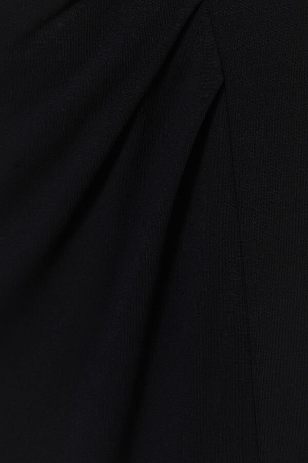 System Action Falda larga evas&eacute; negro