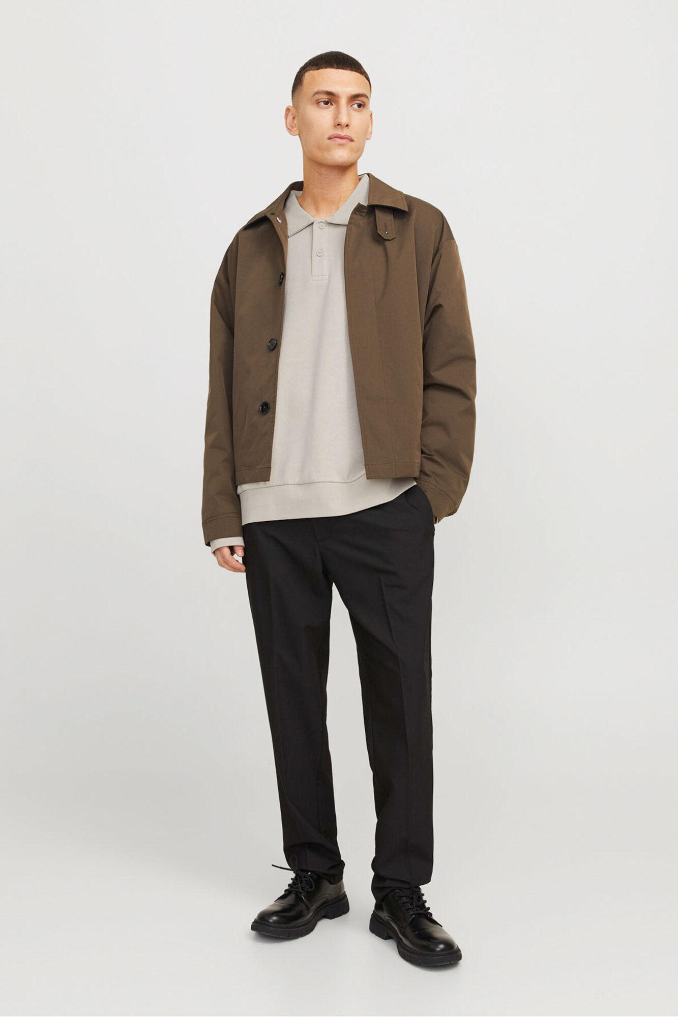 Jack & Jones Sudadera tipo polo