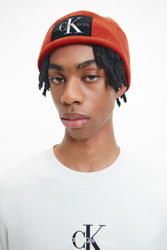 Springfield Cashmere hat with logo red